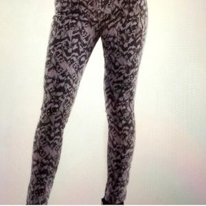Vanilla Star Patterned Skinny Jeans